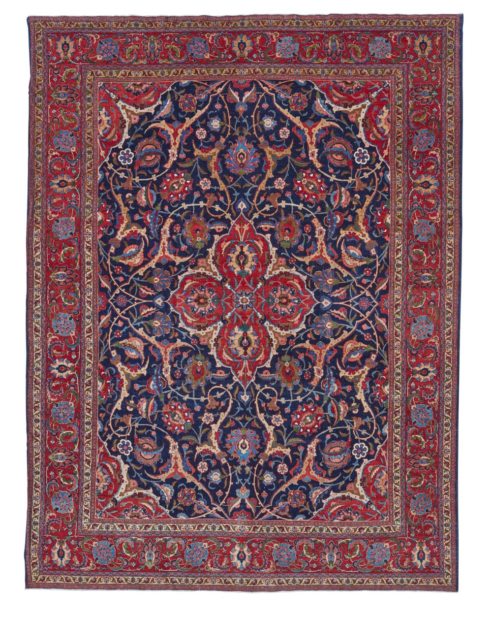 A PERSIAN TABRIZ RUGA Persian Tabriz