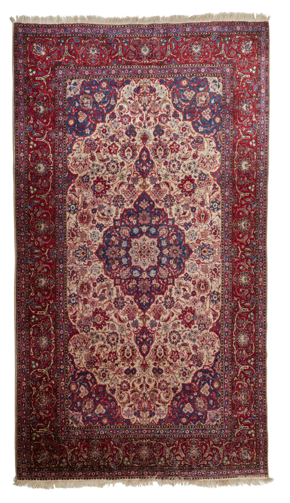 A PERSIAN RUGA Persian rug Mid 20th 2ee922