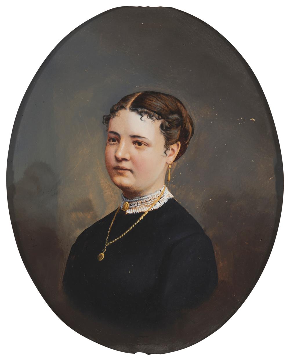 19TH CENTURY AMERICAN SCHOOL PORTRAIT 2ee99c