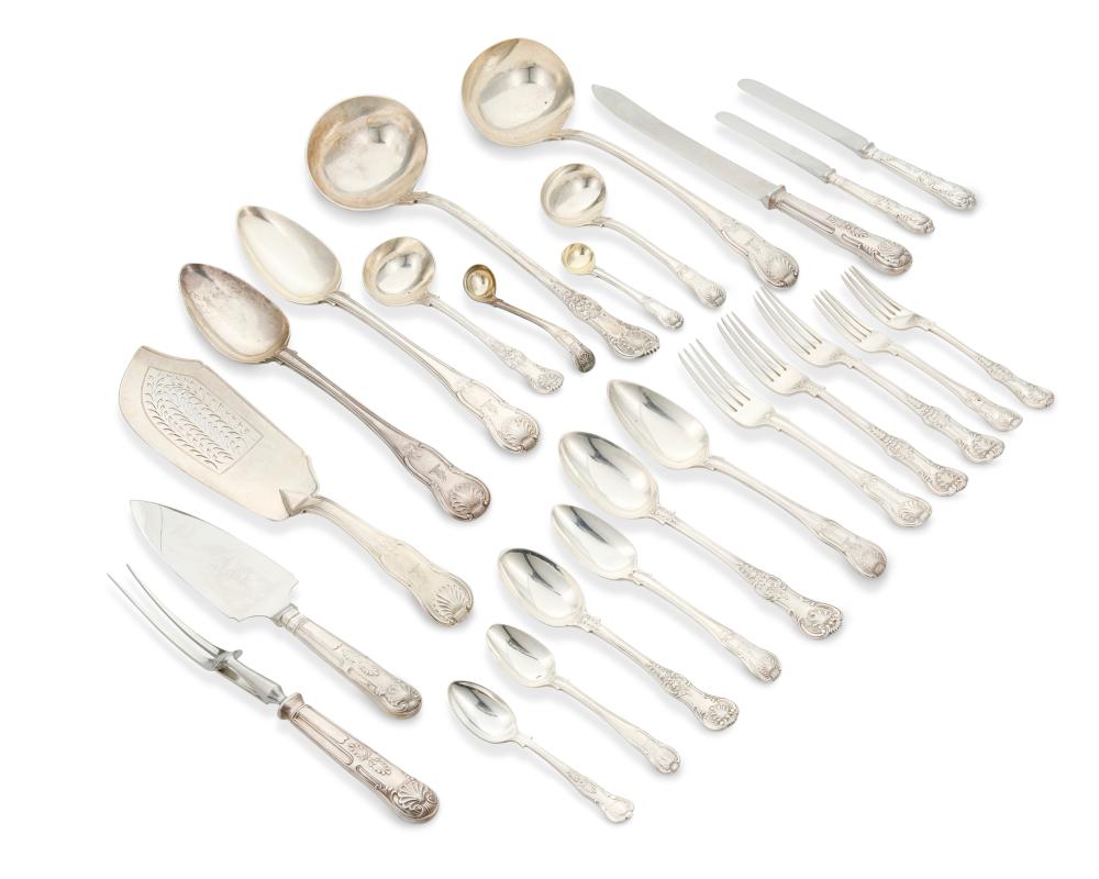 A GROUP OF ENGLISH STERLING SILVER