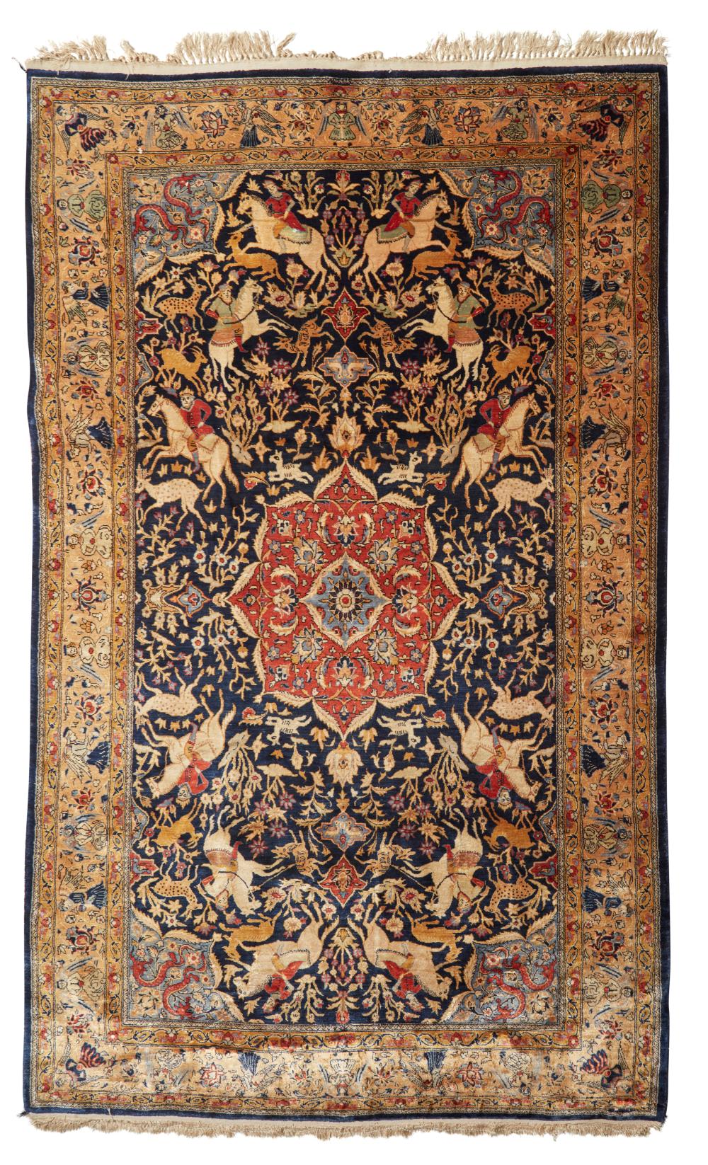 A PERSIAN TABRIZ RUGA Persian Tabriz