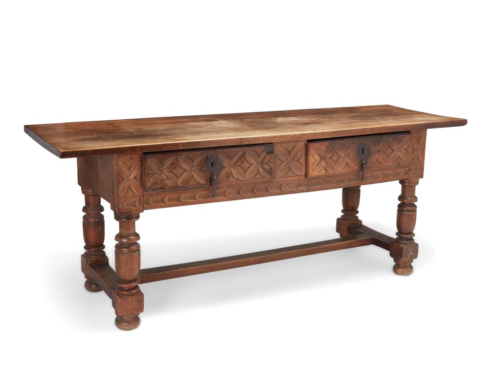 A JACOBEAN ENGLISH OAK CREDENZAA 2ee9c0