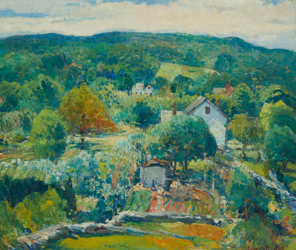 CHARLES REIFFEL 1862 1942 LANDSCAPE  2eea43