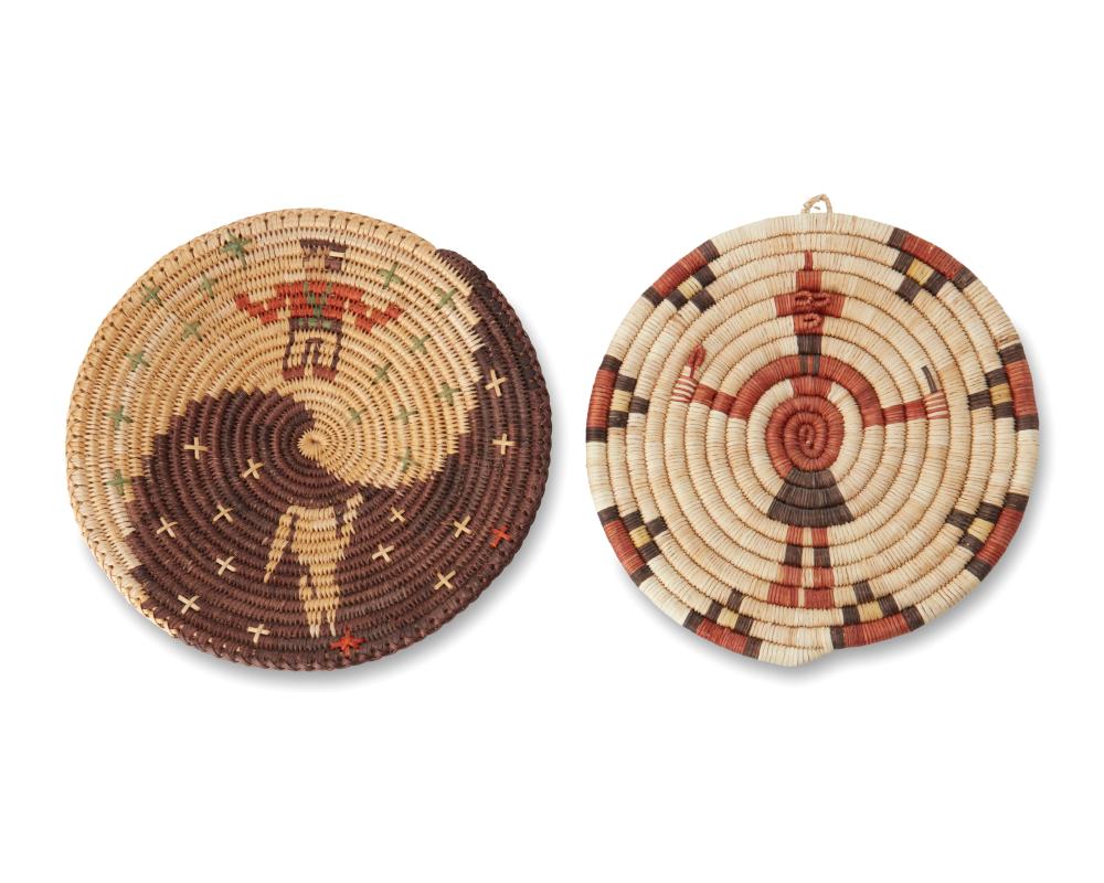 TWO SOUTHWEST BASKETRY ITEMSTwo