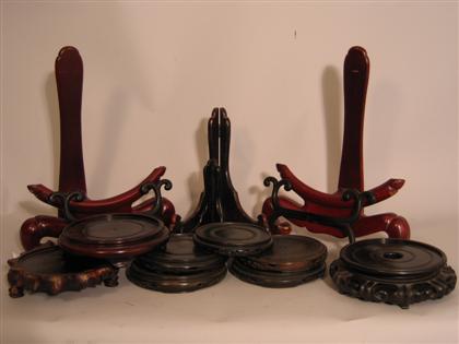 Collection of hardwood stands