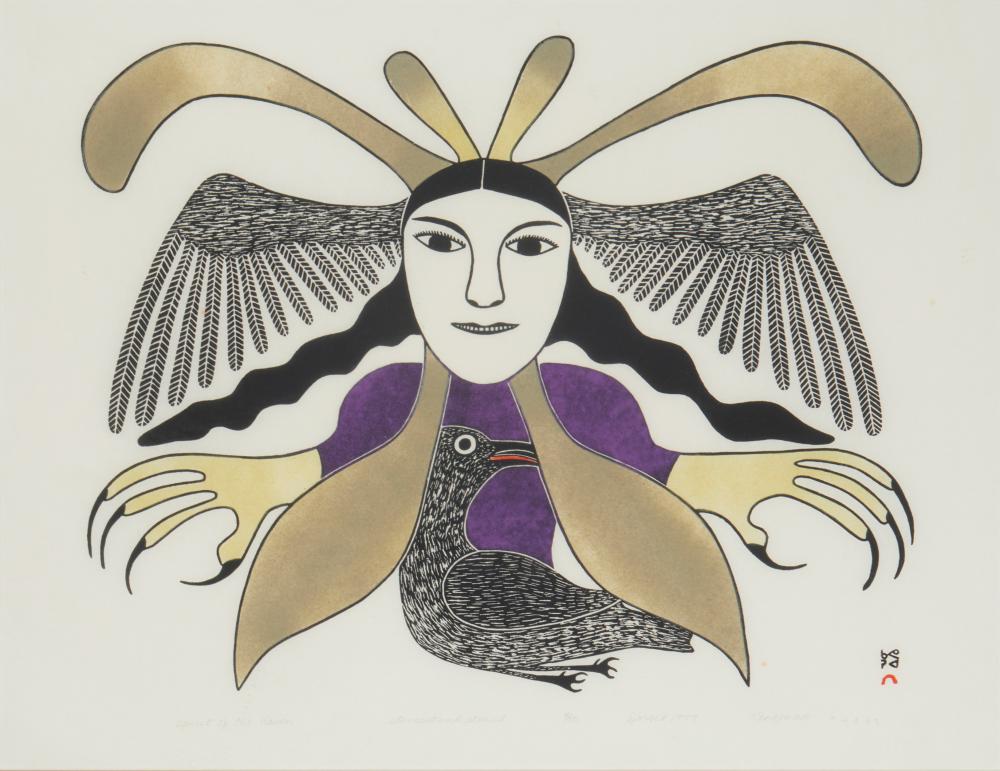 KENOJUAK ASHEVAK (1927-2013), "SPIRIT