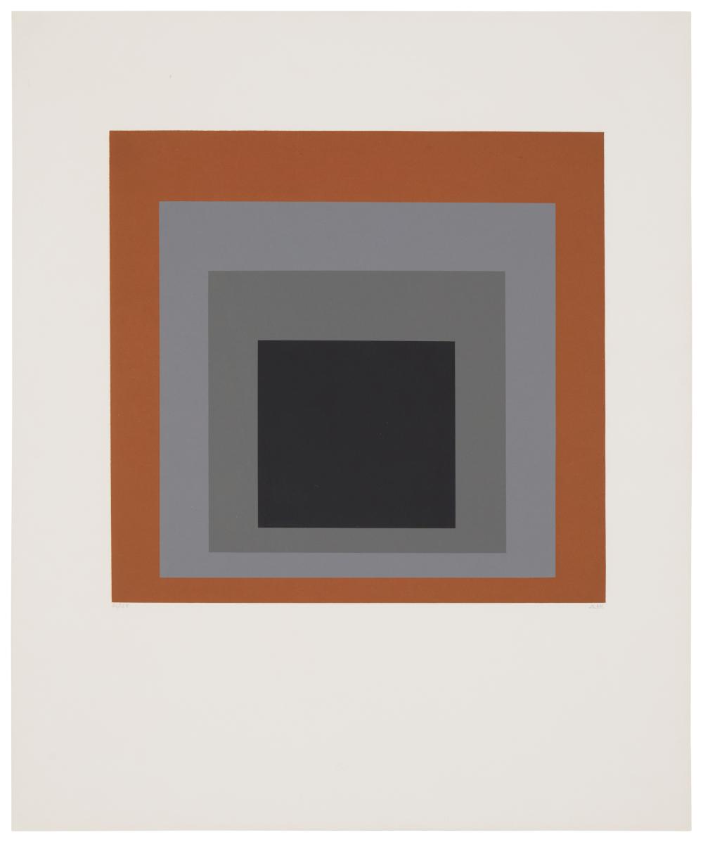 JOSEF ALBERS (1888-1976), ONE PLATE