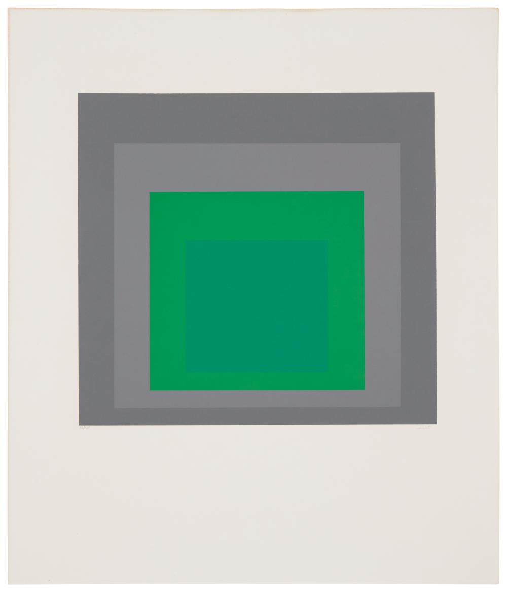 JOSEF ALBERS 1888 1976 ONE PLATE 2eeb33