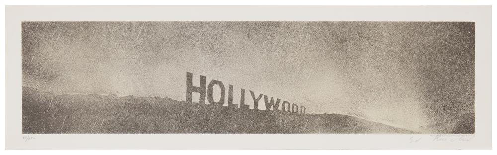 EDWARD RUSCHA B 1937 HOLLYWOOD 2eeb35