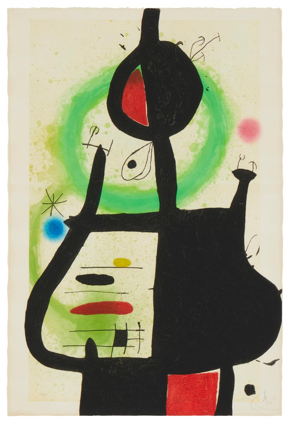 JOAN MIRO (1893-1983), LA SORCIERE,