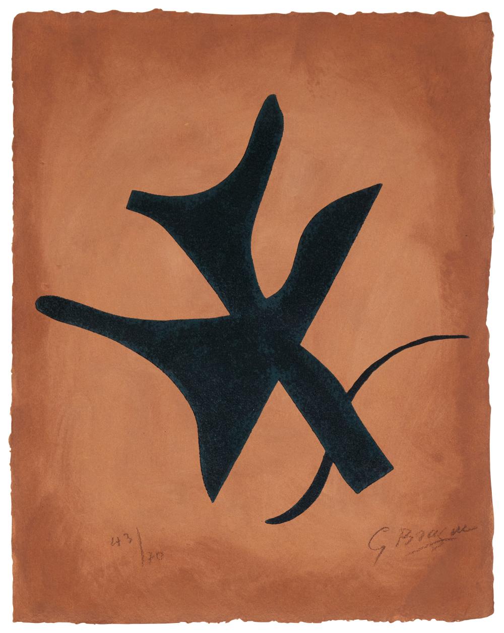 GEORGES BRAQUE (1882-1963), "OISEAU