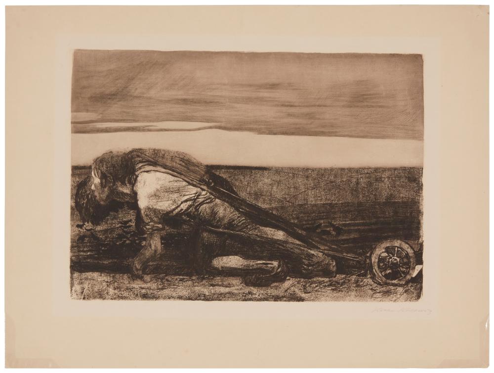 KATHE KOLLWITZ (1867-1945), DIE PFLUGER