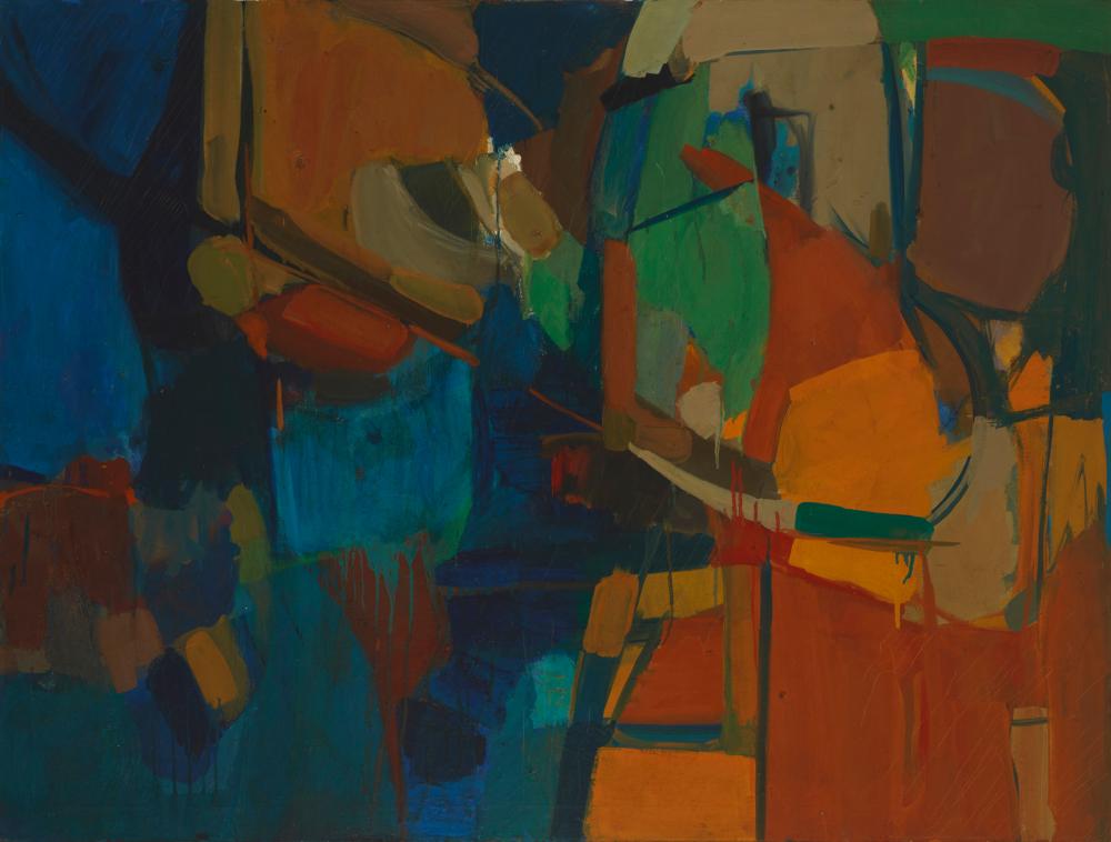 JAMES GRANT (1924-1997), ABSTRACT,