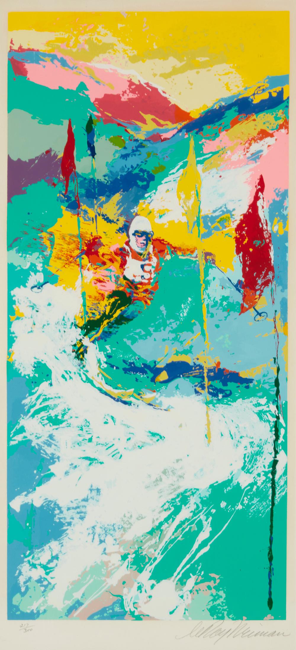 LEROY NEIMAN 1921 2012 DOWNHILL 2eebd2