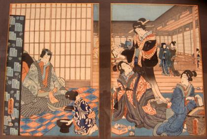 UTAGAWA KUNISADA (TOYOKUNI III)  (japanese
