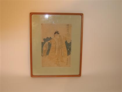 Three Japanese Woodblock Prints