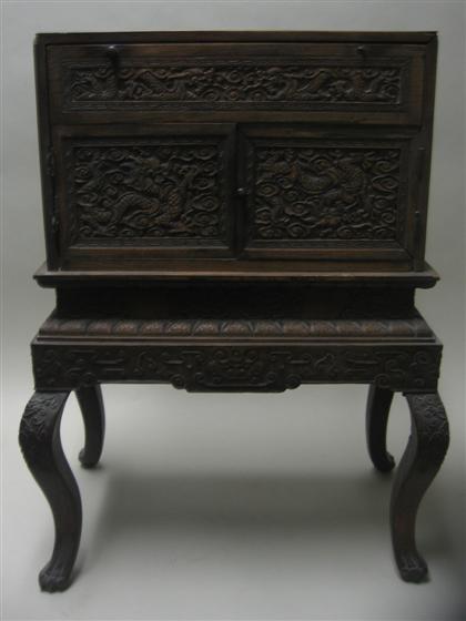Chinese wood cabinet early 20th 4b14b