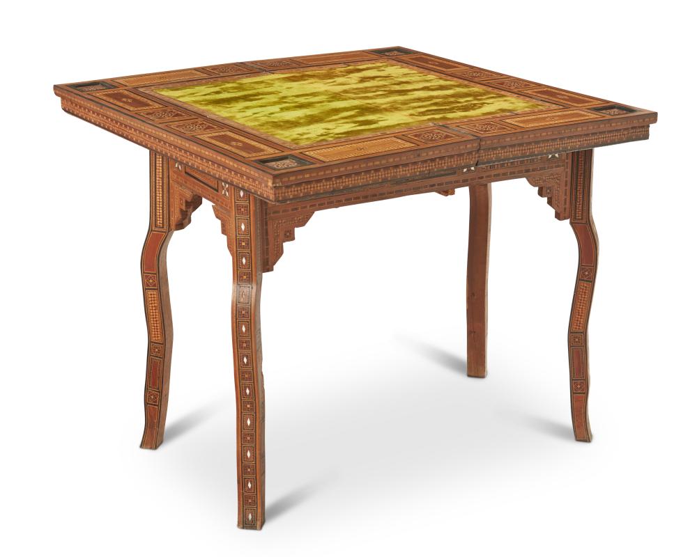 A SYRIAN FLIP-TOP GAME TABLEA Syrian