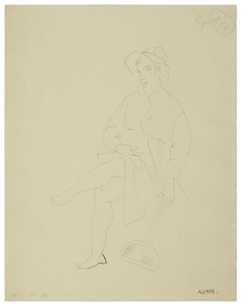 ANDRE LHOTE 1885 1962 SEATED 2eee2d