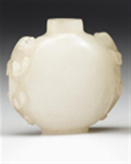 Chinese white jade snuff bottle 4b16d