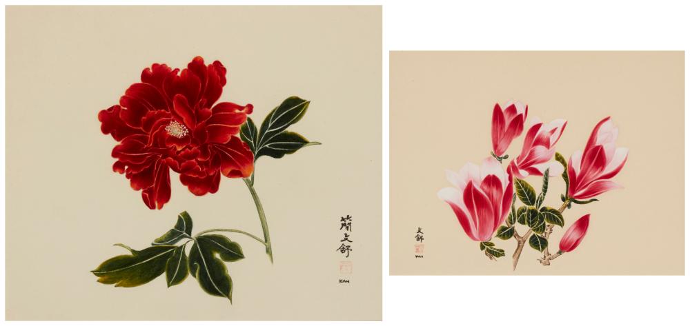 DIANA KAN (B. 1926), TWO WORKS: