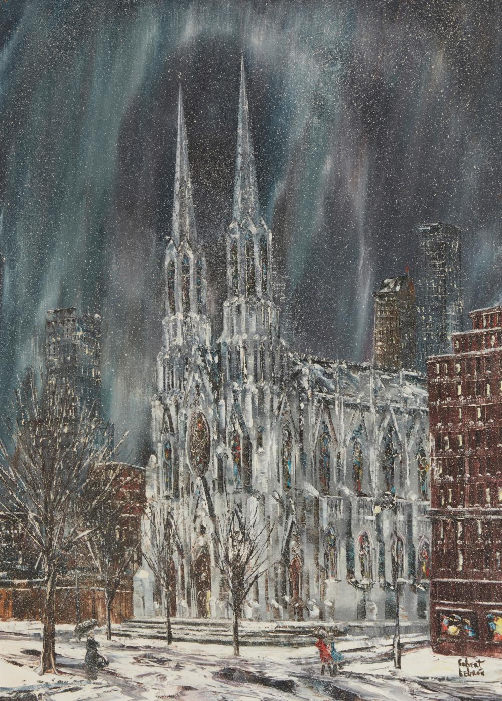 ROBERT LEBRON (1928-2013), CATHEDRAL