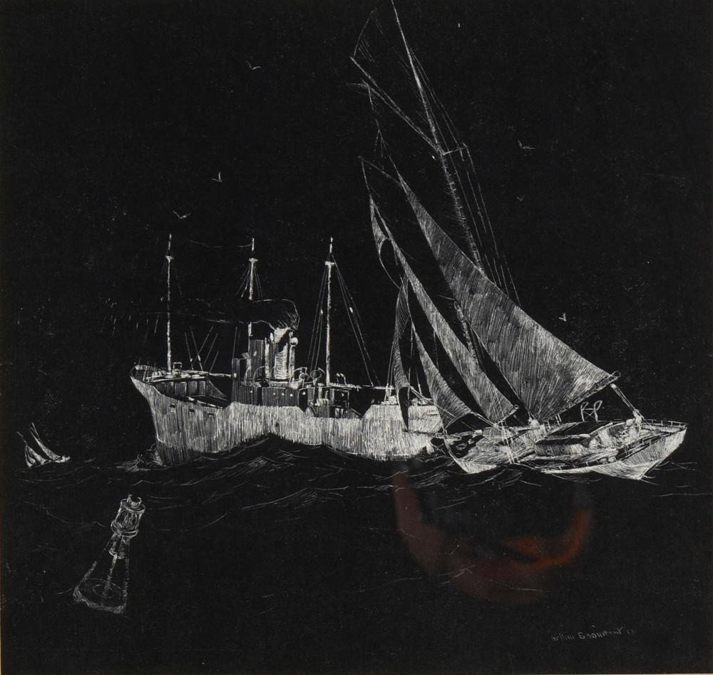 ARTHUR BEAUMONT (1890-1978), SHIPS