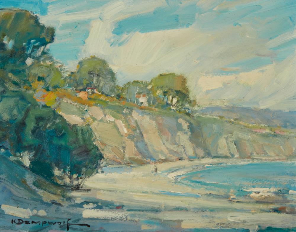 KARL DEMPWOLF (B.1939), PARADISE COVE,