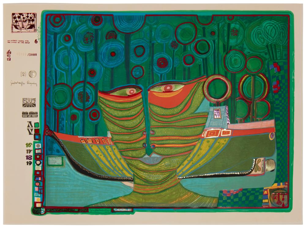 FRIEDENSREICH HUNDERTWASSER 1928 2000  2eefd4