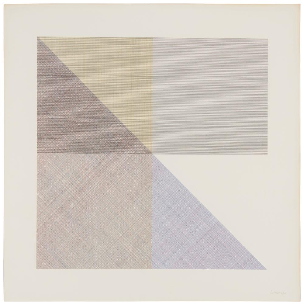 SOL LEWITT (1928-2007), PLATE 4 FROM