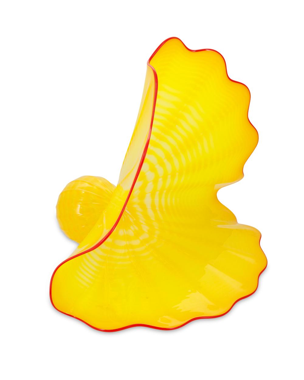 DALE CHIHULY B 1941 YELLOW 2eefe8