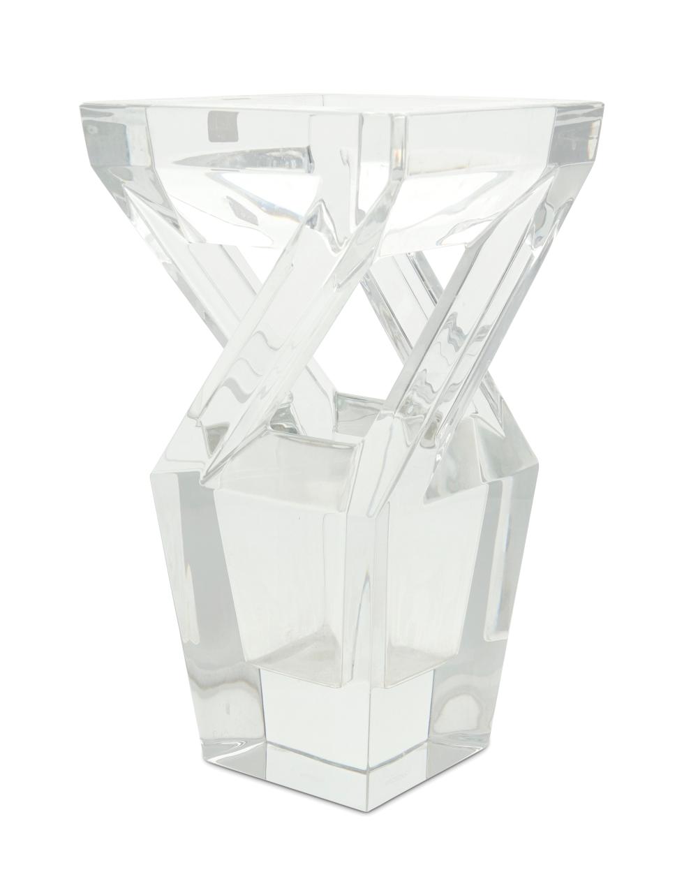 A BACCARAT CRYSTAL "ARCHITECTURE"