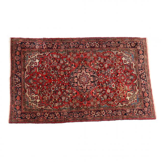 LILLIHAN AREA RUG Red field with