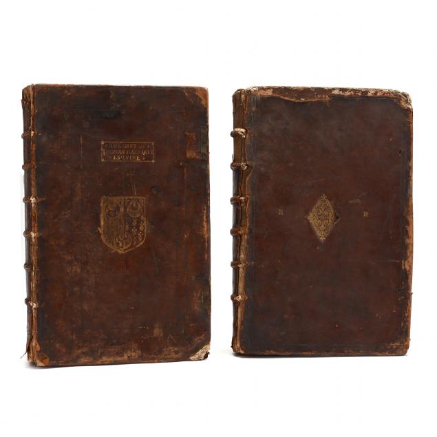 FOXE JOHN TWO 17TH CENTURY VOLUMES 2ef15b