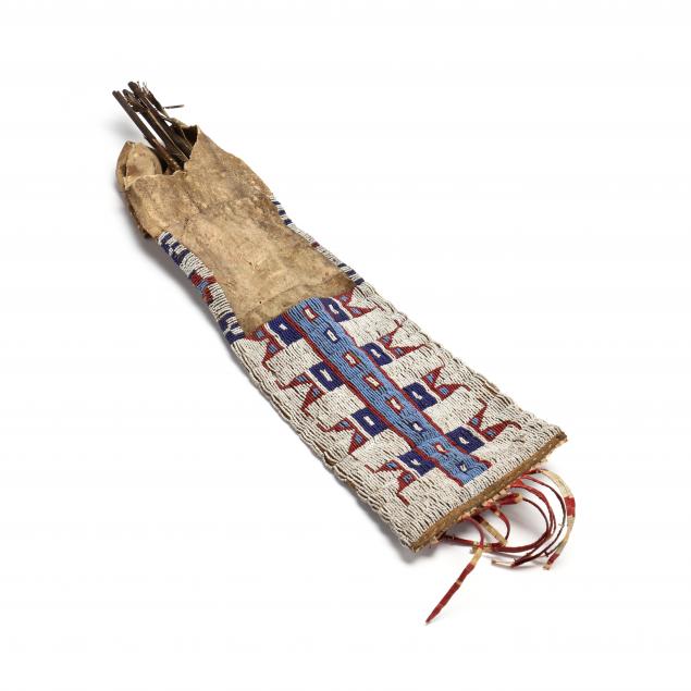 ANTIQUE PLAINS INDIAN BEADWORK