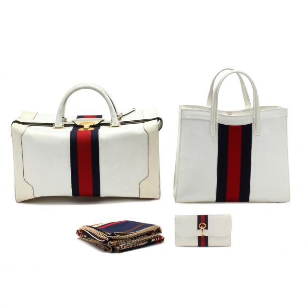 FOUR COORDINATED GUCCI ACCESSORIES 2ef18b