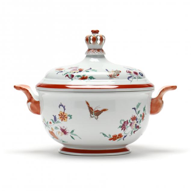 MOTTAHEDEH PORCELAIN COVERED TUREEN