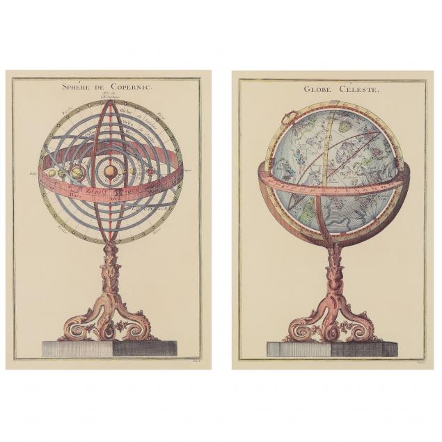 PAIR OF CONTEMPORARY PRINTS DEPICTING 2ef1fa