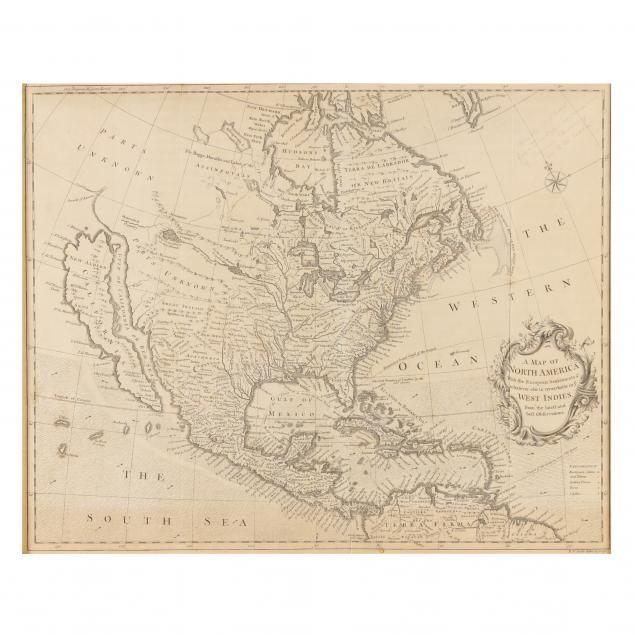 SEALE ROBERT A MAP OF NORTH AMERICA 2ef208