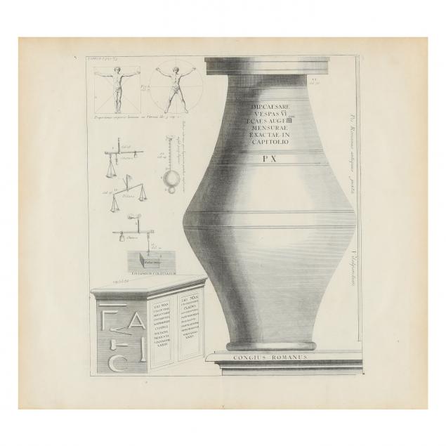 COPPERPLATE ENGRAVING OF ROMAN