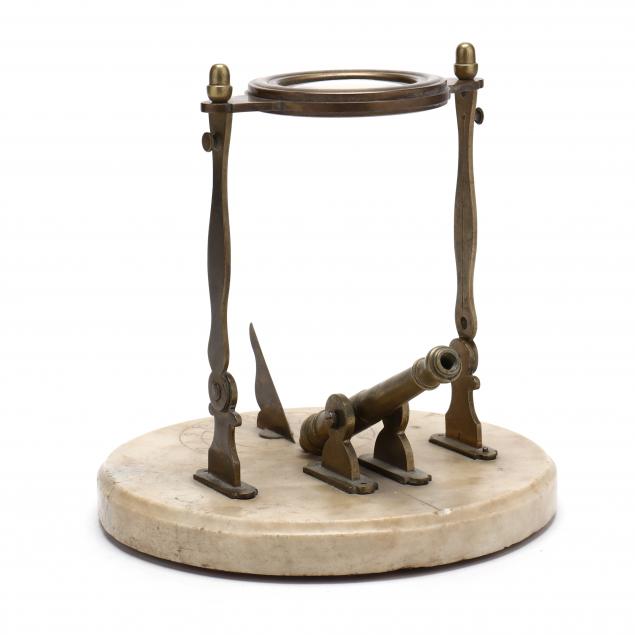 NOON CANNON SUNDIAL Late 19th -