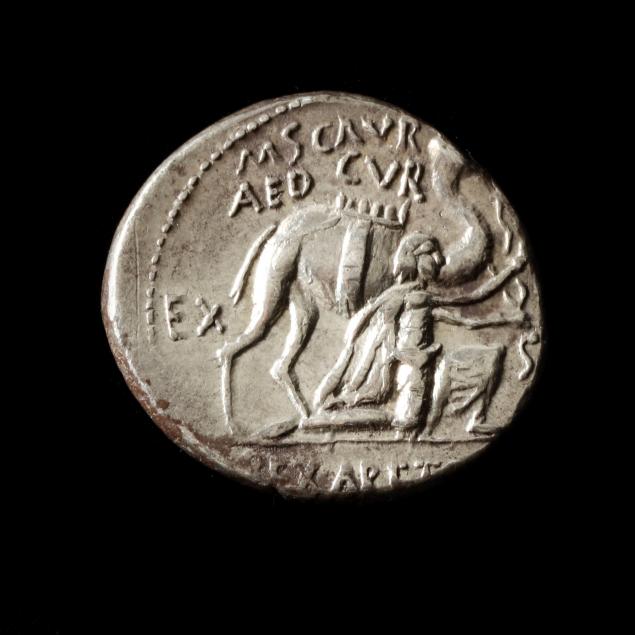 ROMAN REPUBLIC M AEMILIUS SCAURUS 2ef29b