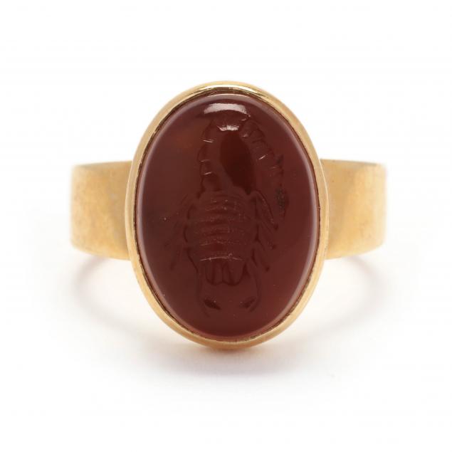 CLASSICAL STYLE MODERN GOLD RING