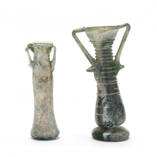 TWO DELICATE ROMAN STYLE GREEN 2ef2b6