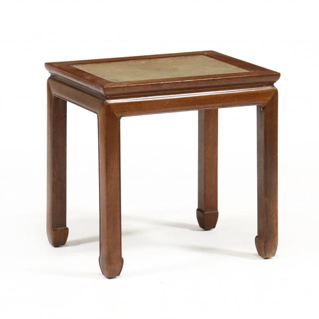 A CHINESE HARDWOOD SIDE TABLE  2ef2fc