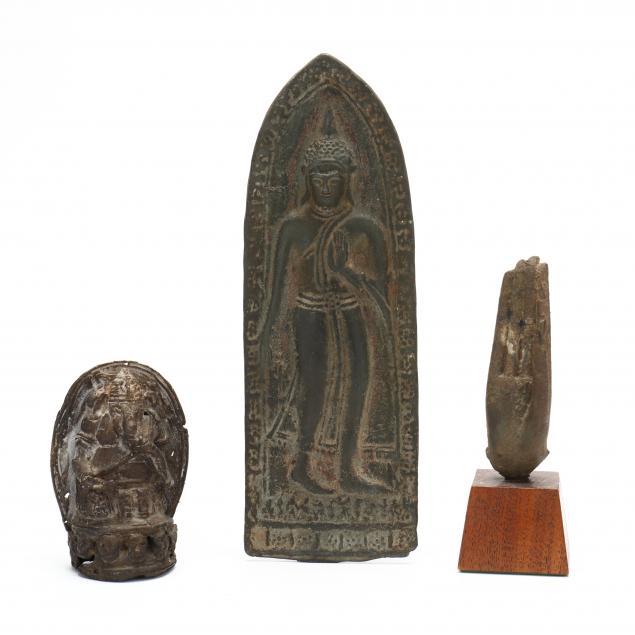 A GROUP OF BUDDHIST ARTWORKS Includes 2ef330
