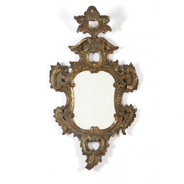 18TH CENTURY VENETIAN GILTWOOD GIRANDOLE