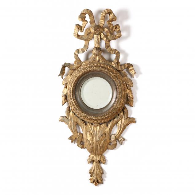 AN ORNATE ITALIAN GILTWOOD TONDO 2ef401