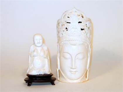 Chinese elephant ivory Buddha figure 4b229