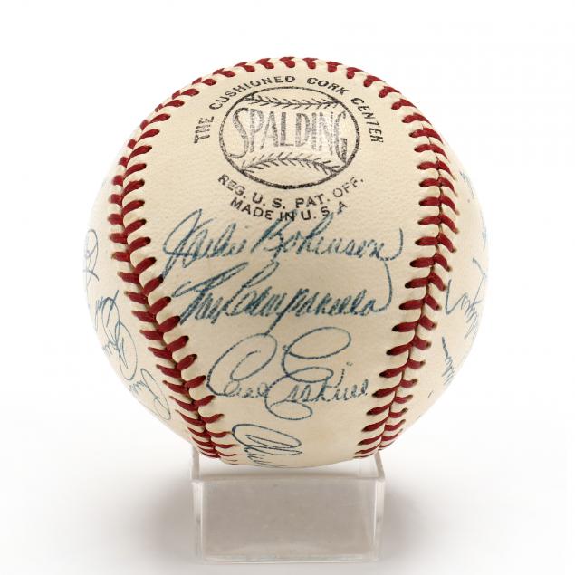 BROOKLYN DODGERS AUTOGRAPHED TEAM